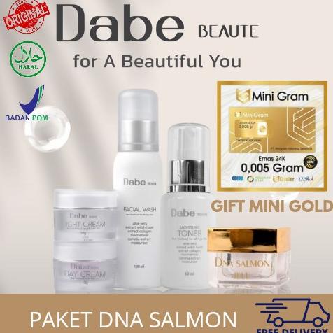 [PAKET DNA SALMON] Dabe Beaute Skincare Dabe Beauty Ori Bella Shofie