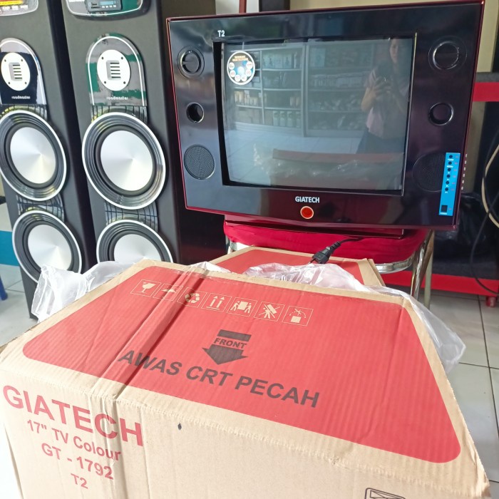 &<&<&<&] TV TABUNG GIATECH 17 INCH DIGITAL GARANSI RESMI