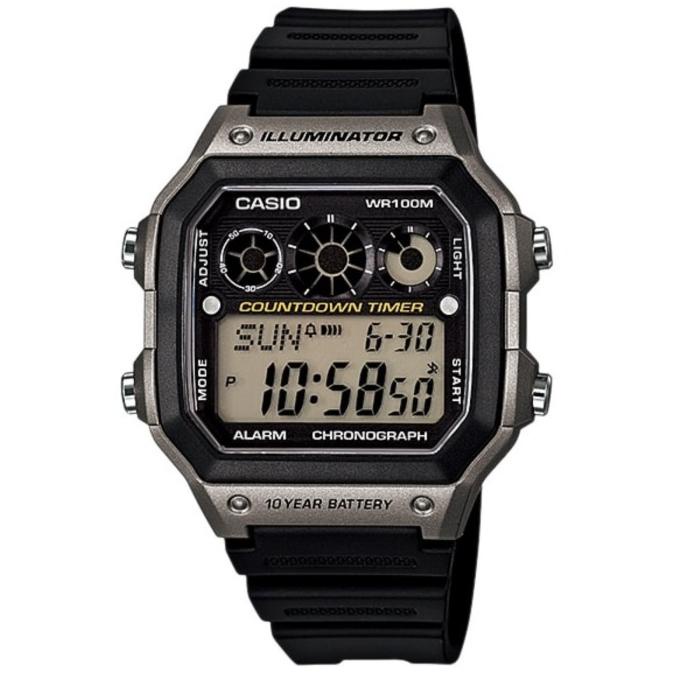 JAM TANGAN CASIO AE-1300WH-8AV / AE1300WH ORIGINAL & BERGARANSI