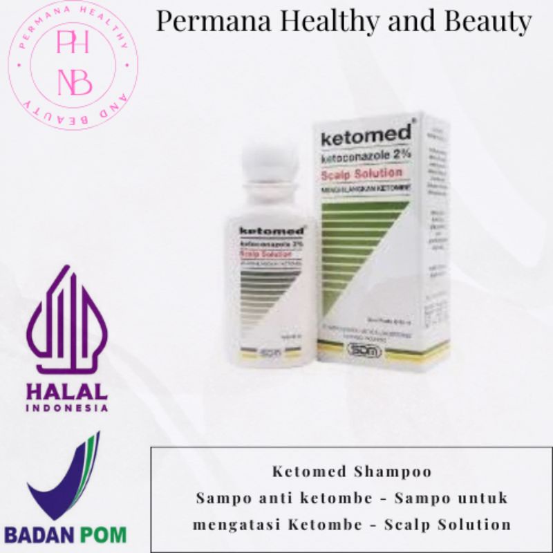Ketomed SS - Ketomed Shampoo / Sampo Anti Ketombe / Ketomed Scalp Solution 60ml