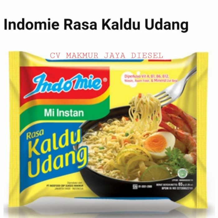 

Indomie Instan Rasa Kaldu Udang Khas Bangka