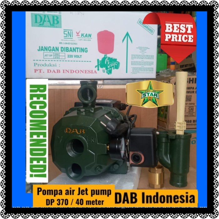 Asli Pompa Air Jet Pump Dab 40 Meter Sumur Dalam Mdl Dp 102M 102 Harga Spesial