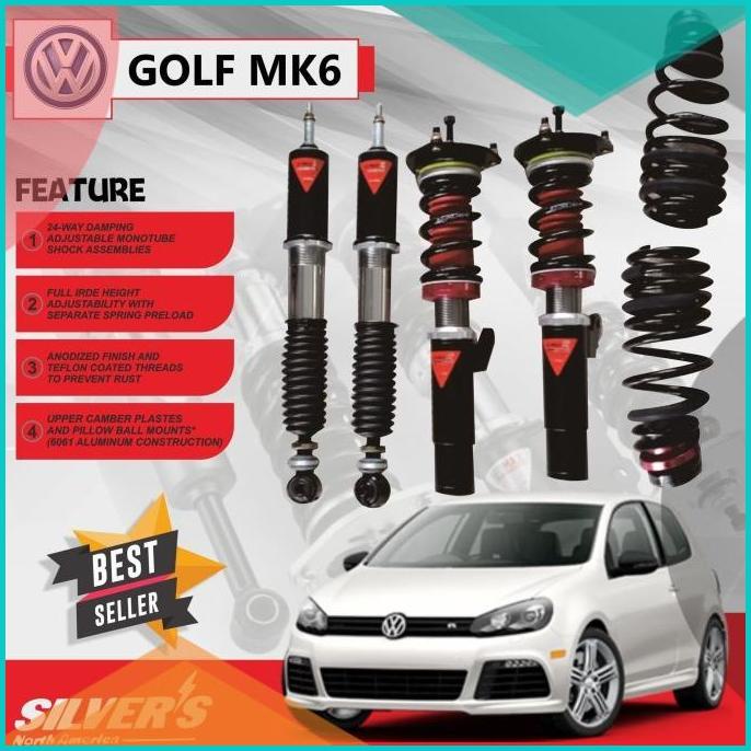 Aksesoris Suspensi SILVERS NeomaxR Coilover Vw golf Mk6 16novz3 tools