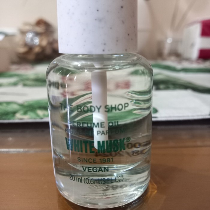 Terbaru The Body Shop White Musk Perfume Oil 20Ml Promo Terlaris