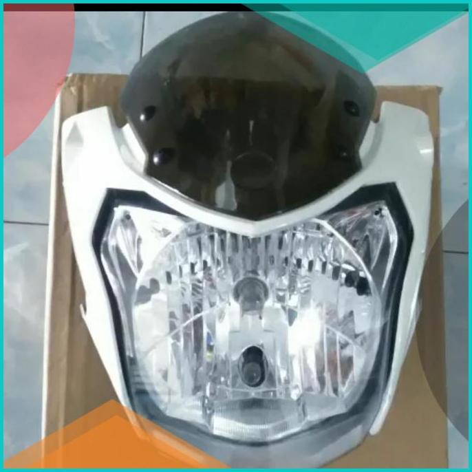 KEDOK HEADLAMP LAMPU DEPAN REFLEKTOR VIXION NEW LIGHTING 2012 PUTIH 16