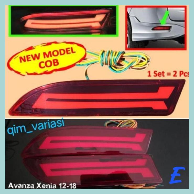 | QMV | LAMPU LED BUMPER AVANZA XENIA 2012 2013 2014 2015 2016 2017 2018