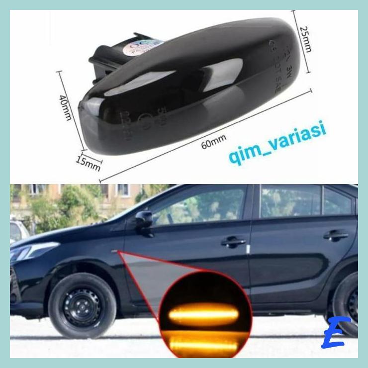 | QMV | LAMPU SEIN SEN LED FENDER TOYOTA YARIS VIOS 2013 2014 2015 2016 2017