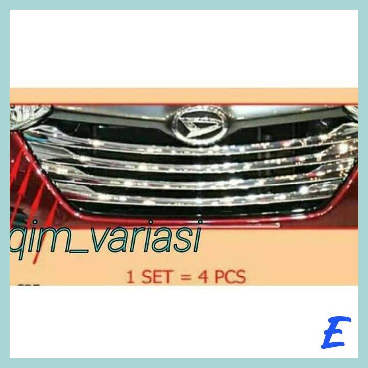 | QMV | LIST GRILLE CHROME GRAND NEW AVANZA 2016