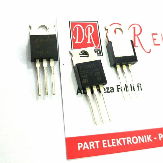 Baru Transistor Mosfet Fet IRF 70N10 70a 100v pengganti S68N08R 68N08 dre3 Kualitas Baik