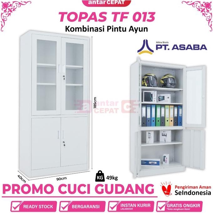 

Lemari Arsip Kombinasi Swing TOPAS TF 013