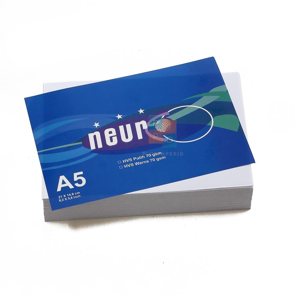 

Kekinian NEURO - Kertas Hvs Ukuran A5 Putih - Pack