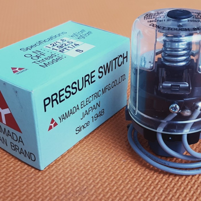 Sanyo Otomatis Pompa Air Pressure Switch Yamada Drat 1/4