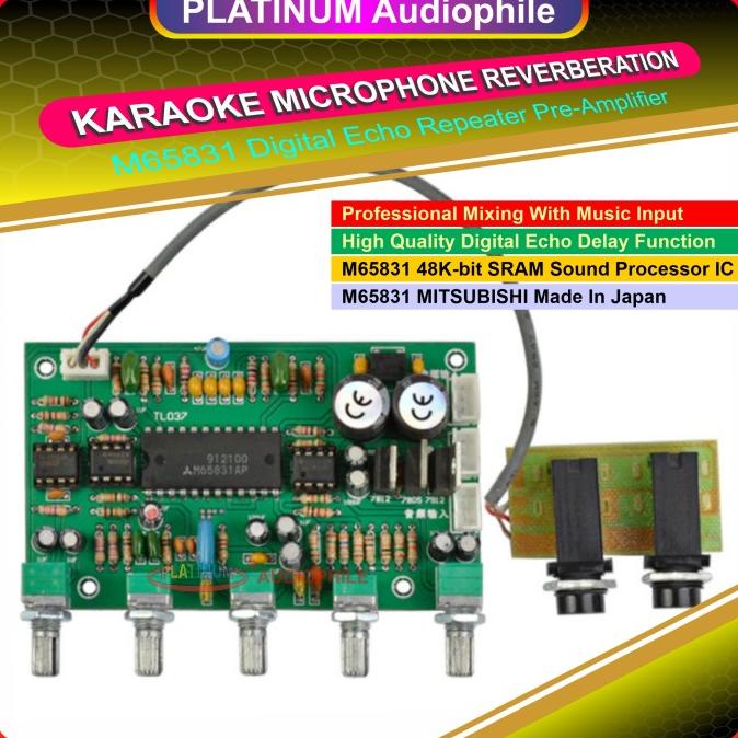 Digital Echo Reveberation Pre Amplifier professional Mixing Pre Amp