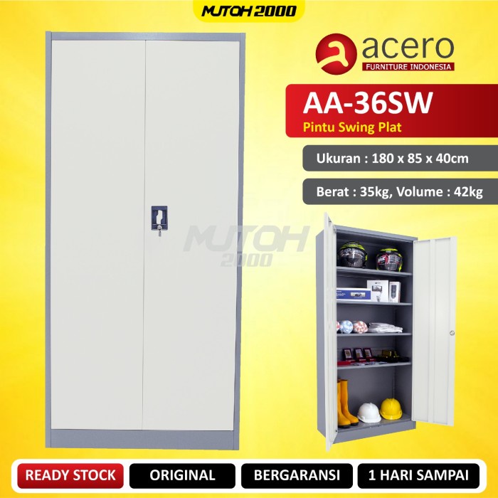 

ACERO AA-36SW LEMARI ARSIP BESI PINTU SWING PLAT