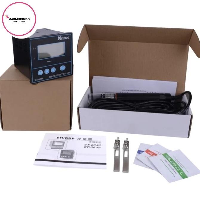 Kedida Ct6659 Ph Orp Controller Meter Water Kontroler Tester Ct-6659
