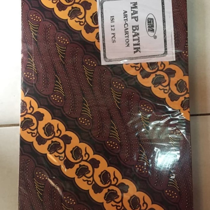 

Promo Map Batik Folio / Map Batik F4A