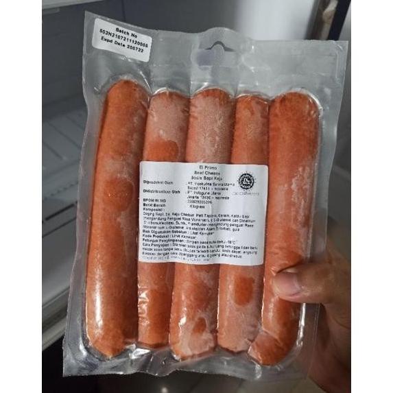 

Sosis Beef Cheese Elprimo 1Kg / Sosis Indomaret #Gratisongkir Lulla.Olstore
