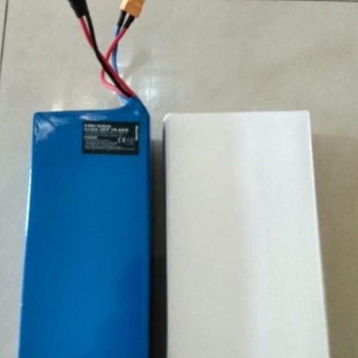 Guid Baterai Li-Ion Litium Li Ion 36V 12Ah + Ces Charger Set