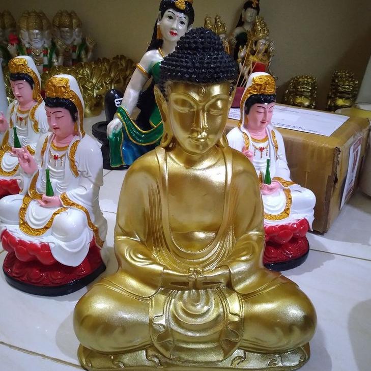 Patung Buddha Budha meditasi Patung Buddha Resin - Patung Buddha - Patung Buda - Buddha - Patung Bal