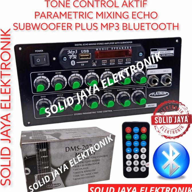 TONE CONTROL AKTIF PARAMETRIC MP3 BLUETOOTH ECHO SUBWOOFER DMS207