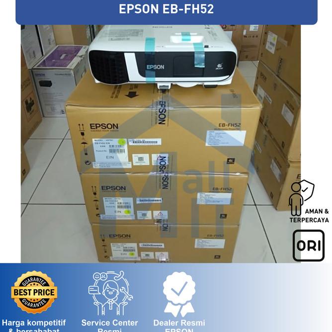 Proyektor Epson Eb-Fh52 Eb Fh52 Ebfh52 Pengganti Epson U42 Full Hd