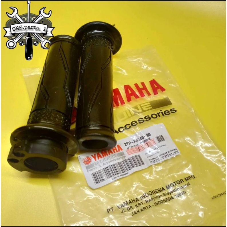 Hand Grip Assy Handgrip Handfat Karet Stang Motor Yamaha Mio M3 Soul GT XRIDE Fino Fi 125 2PH