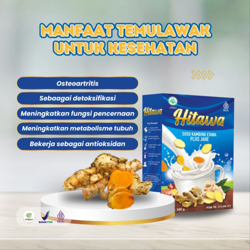 

hitawa susu kambing etawa + herbal jahe 200 gr