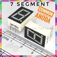 LED 7 segment CA, Seven Segment Common Anoda 0.56"