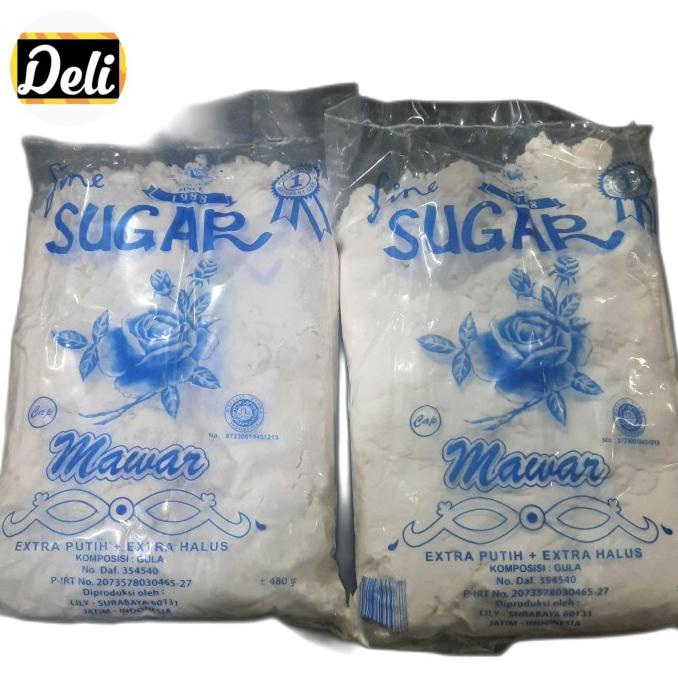 

Ready...Ready...Ready...] Gula Halus Putih Mawar BIRU Fine Sugar Mawar Biru 500gr