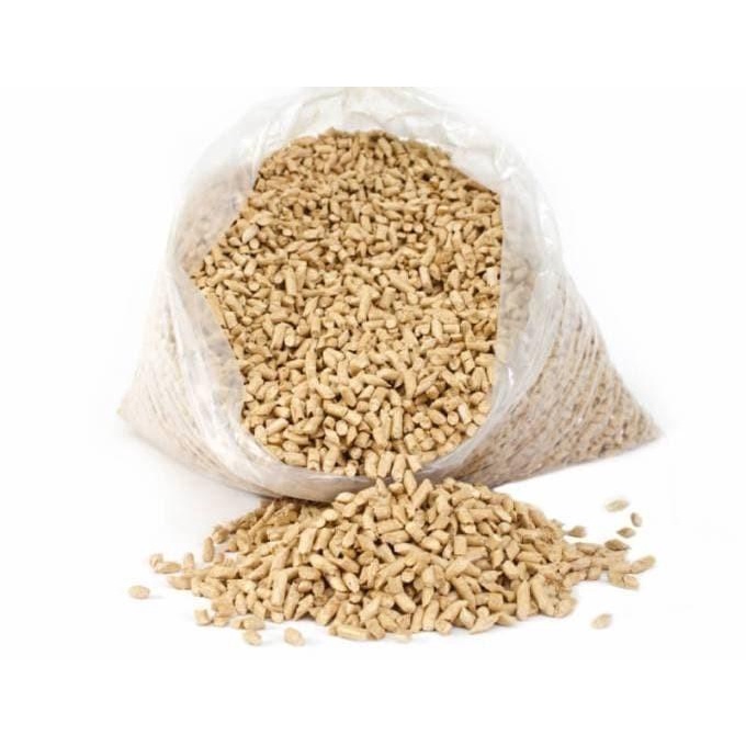 Wood Pellet 20 Kg - Pellet Kayu Organik - Alas Kandang Hewan Pet