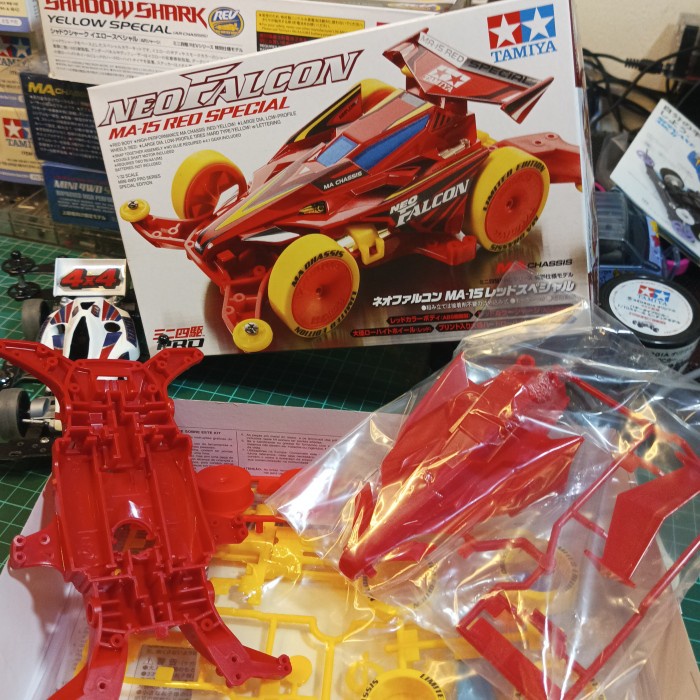 Tamiya Neo Falcon MA-15 Red Body Special (92313)MA Chassis