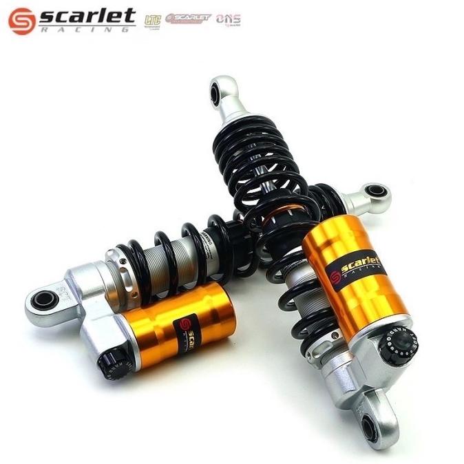 Shockbreaker tabung bawah scarlet bebek adjuster 9002R 280,320,340MM 1