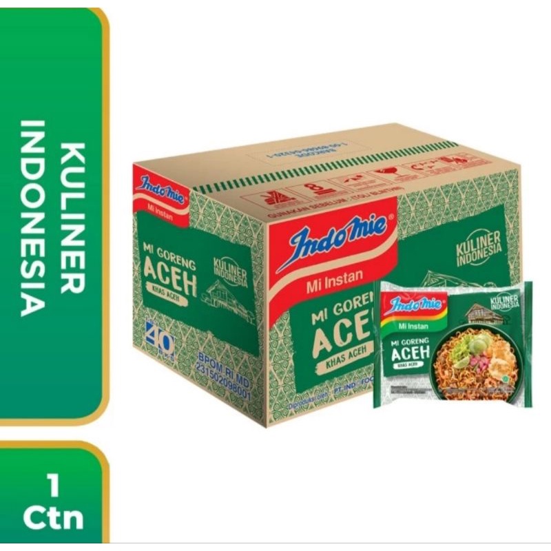 

Indomie Goreng Aceh (1 DUS isi 40 pcs)