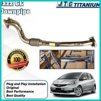 Exhaust Muffler Knalpot JTC titanium Downpipe Jazz GE  16novz3 perkaka