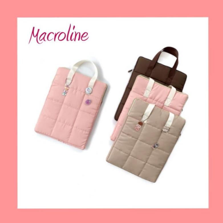 Promo Akhir Tahun Macroline Tas Jinjing Laptop 13 14 Inch Softcase Laptop Cod