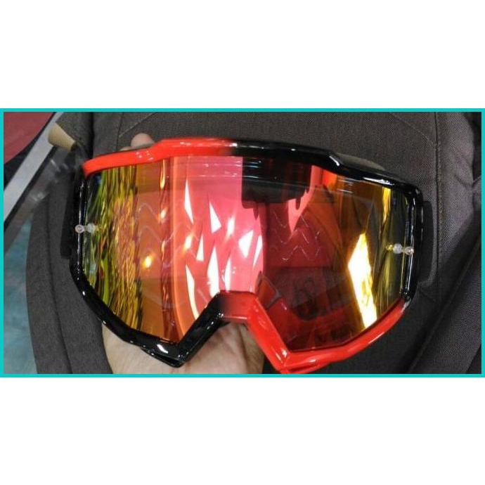 kacamata goggle ly 100 kombinasi merah hitam 16novz3 onderdil