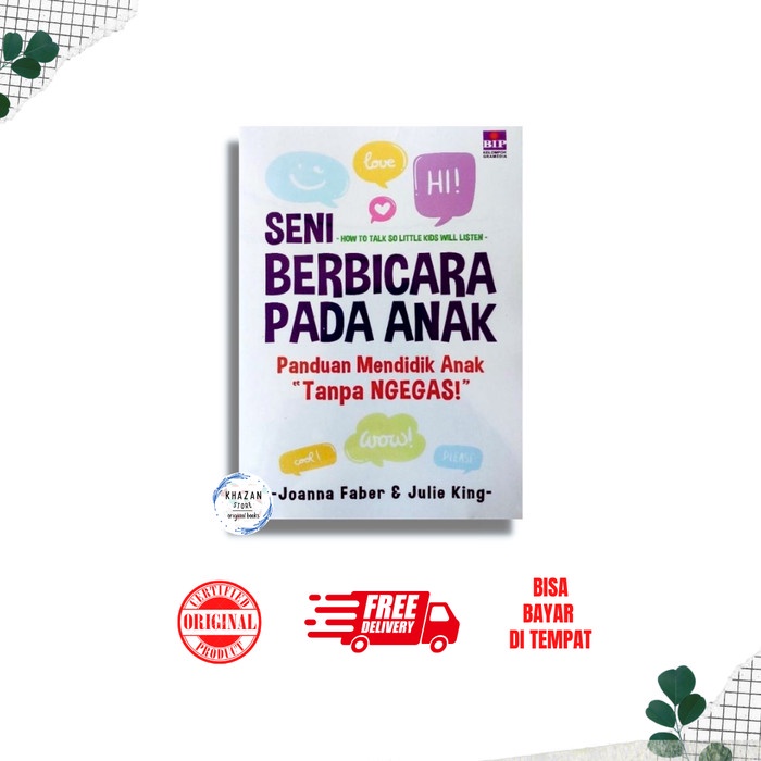 

[SALE MURAH] Buku Ori : Seni Berbicara Pada Anak DISKON