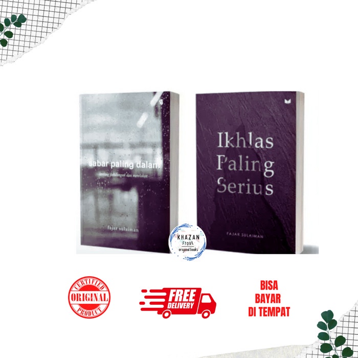

[SALE MURAH] Buku Fajar Sulaiman : Ikhlas Paling Serius - Media Kita TERBAIK