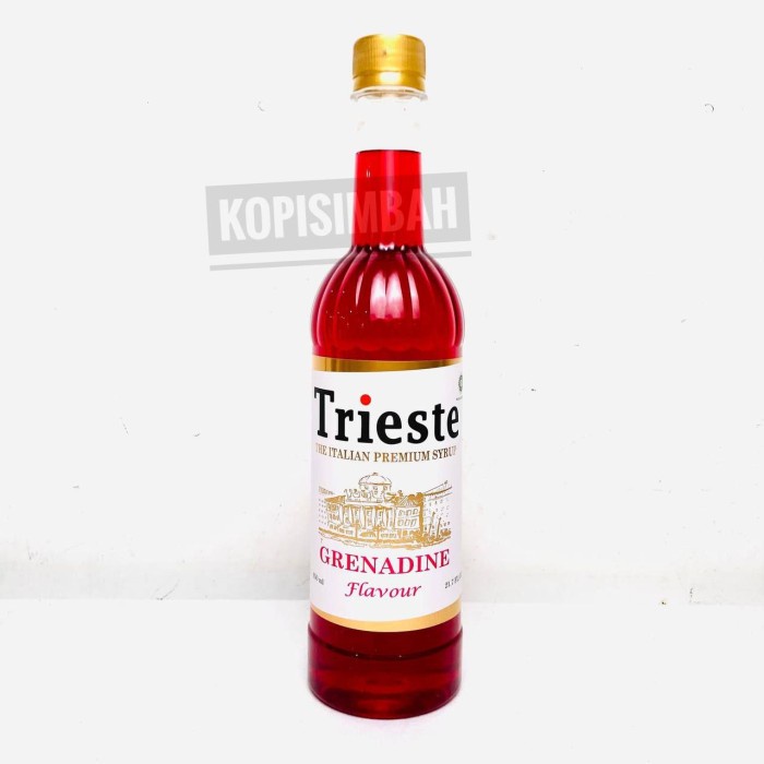 

!!!!!!] Syrup Trieste Rasa Grenadine Sirup Minuman Mocktail Kopi Bartender