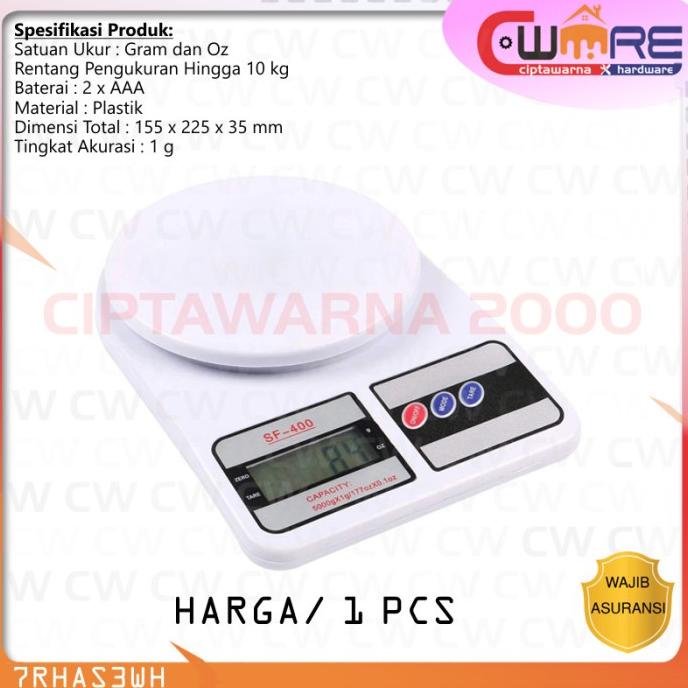 >*>*>*>*] Scale Kitchen Timbangan Dapur Digital Max 10 KG Bahan Kue camry Cat