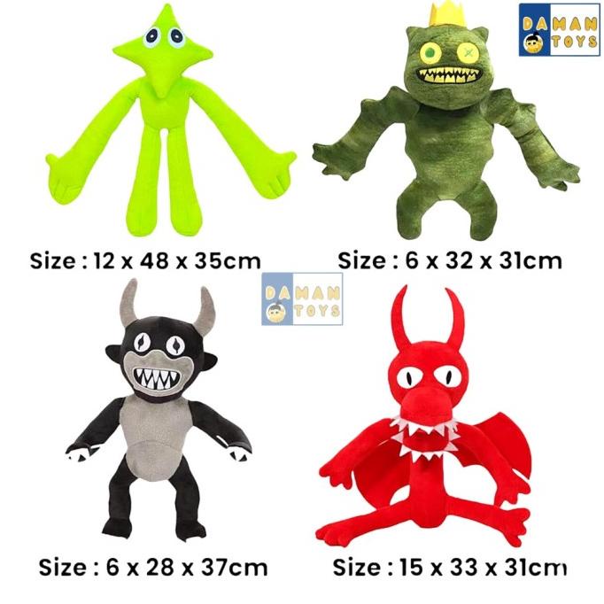 Mainan Boneka Rainbow Friends Roblox Backdoors