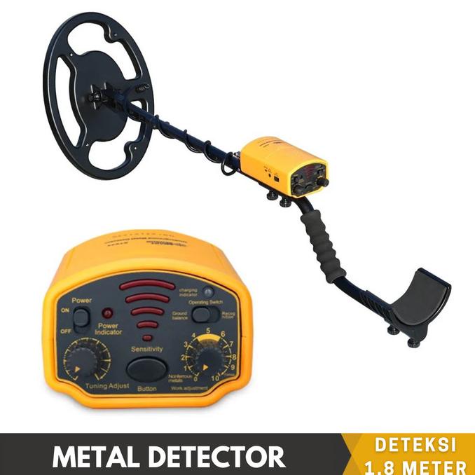 Metal Gold Detector Alat Detektor Logam Emas Bawah Tanah