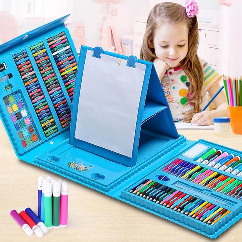 

Terlaris Crayon Set 208pcs / Crayon Mewarnai 208pcs & 150pcs Warna / Pensil Krayon Warna Alat Menggambar atau Mewarnai Promo