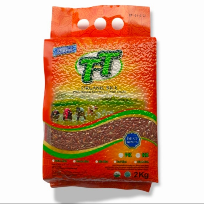 

Merah Tip Top Pecah Kulit 2Kg/Organic Red Rice