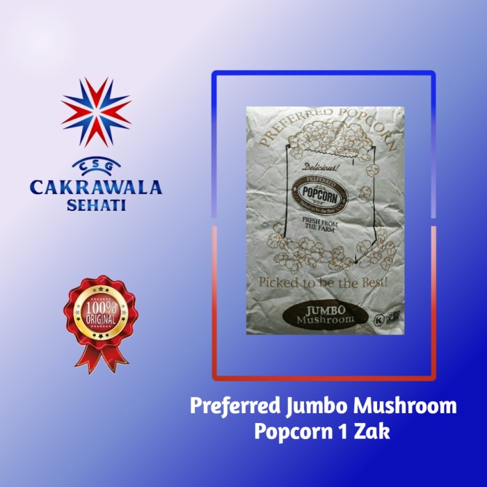 

JUMBO MUSHROOM POPCORN / PREFERRED POPCORN 1 ZAK