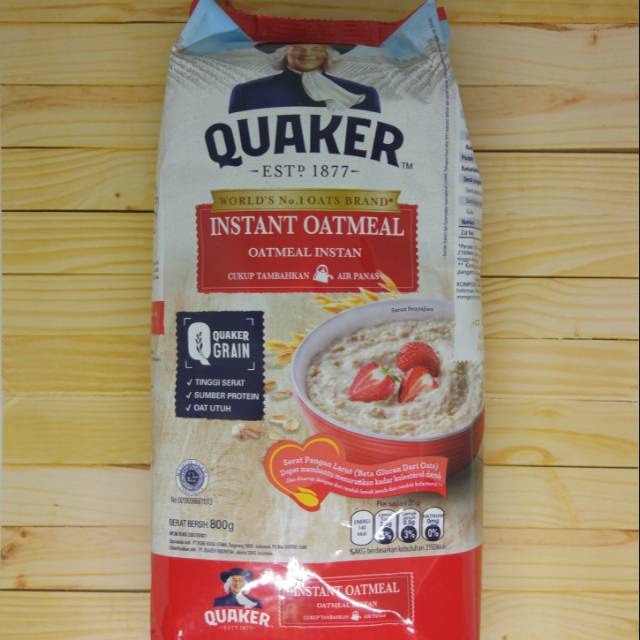 

Quaker Oatmeal Instant 800Gram