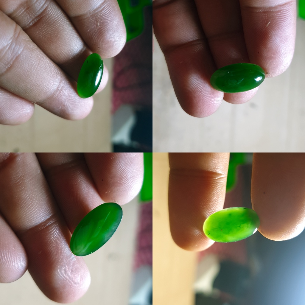 BATU GIOK SUPER KERISTAL HIJAU NATURAL ORIGINAL ACEH HQ NO174