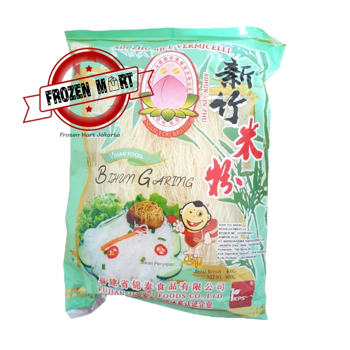 

Xian Tou Xin Zhu Rice Vermicelli / Bihun / Vegan Food 400Gr