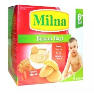 

Milna Biskuit Bayi Rasa Merah 130Gr 130 Gram 6+ 6 Bulan Ke Atas