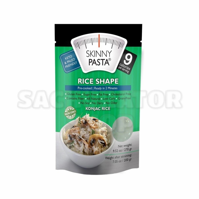 

Konjak Skinny Pasta Rice Shape Rice Konjac Keto Gluten Free